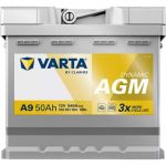 Акумуляторна батарея Varta Start Stop Plus 50 R+ A9 550901054